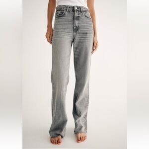 NWOT Zara TRF high rise wide leg jeans